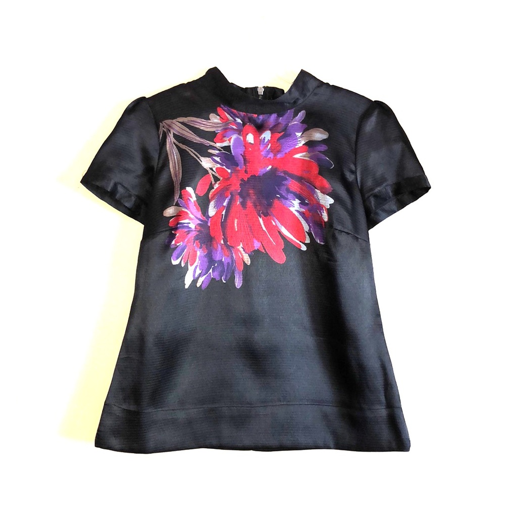 Gorgeous Apostrophe Satin Top